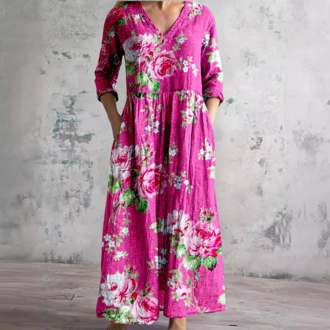 Willow Grace™ | Floral Summer Dress