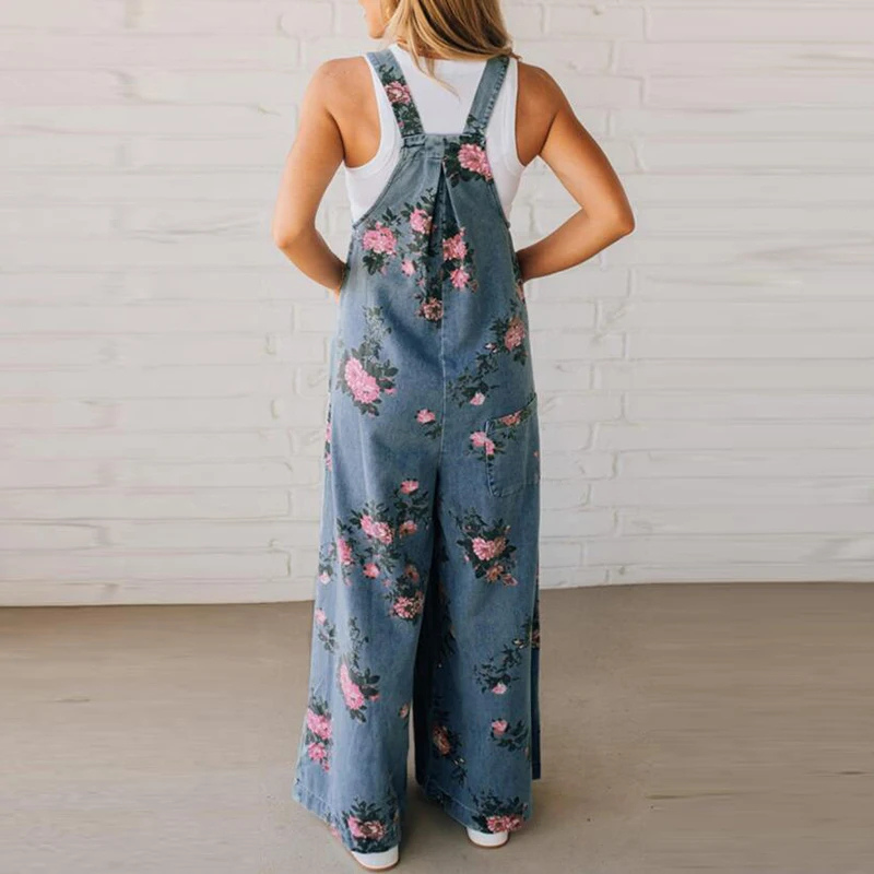 Aurea™ | Vintage Floral Jumpsuit