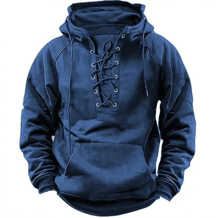 Rockwell™ | Retro Lace-Up Hoodie