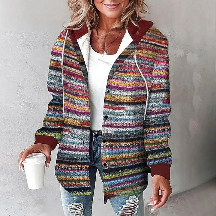 Clara™ | Cosy Check Jacket