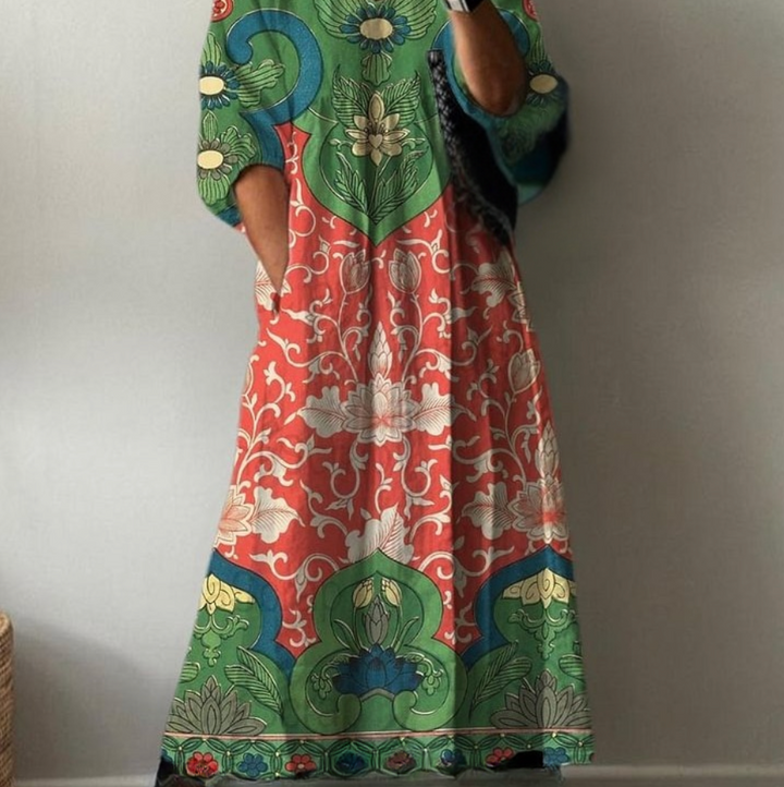 Sevilla Breeze™ | Boho Midi Dress