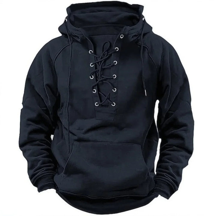 Rockwell™ | Retro Lace-Up Hoodie