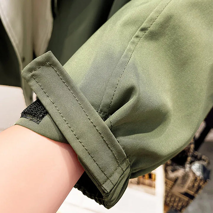 Valleria™ | Elegant Weatherproof Windbreaker