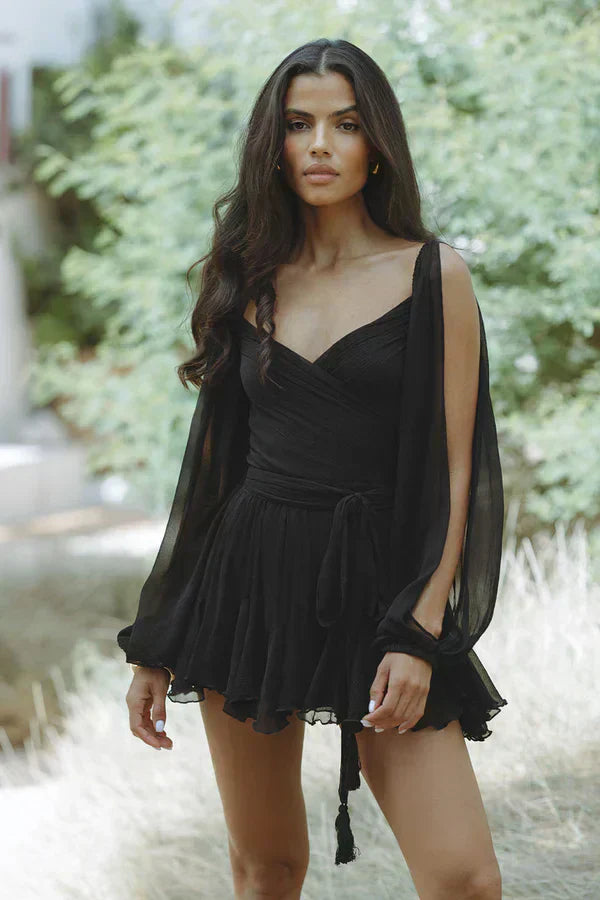 Elara™ | Coastal Breeze Mini Dress