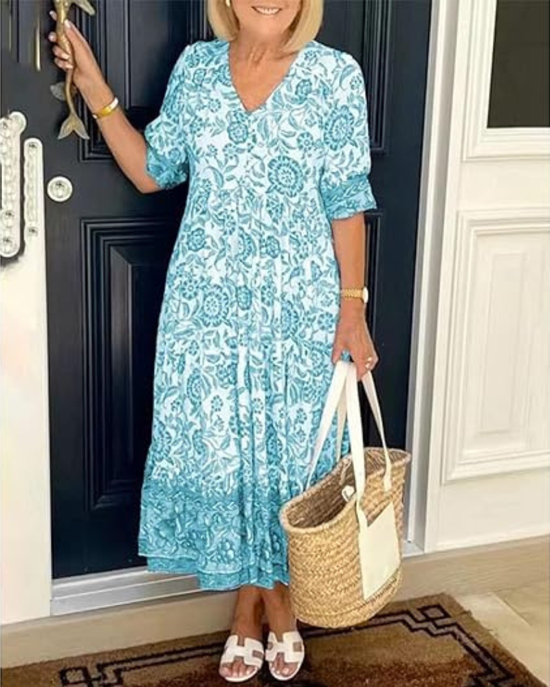 Lydia – Breezy Floral Day Dress