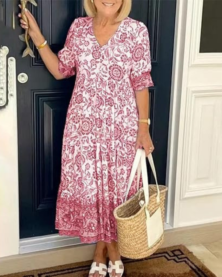 Lydia – Breezy Floral Day Dress