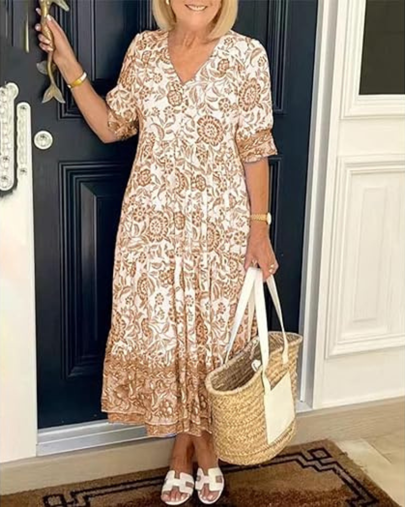 Lydia – Breezy Floral Day Dress