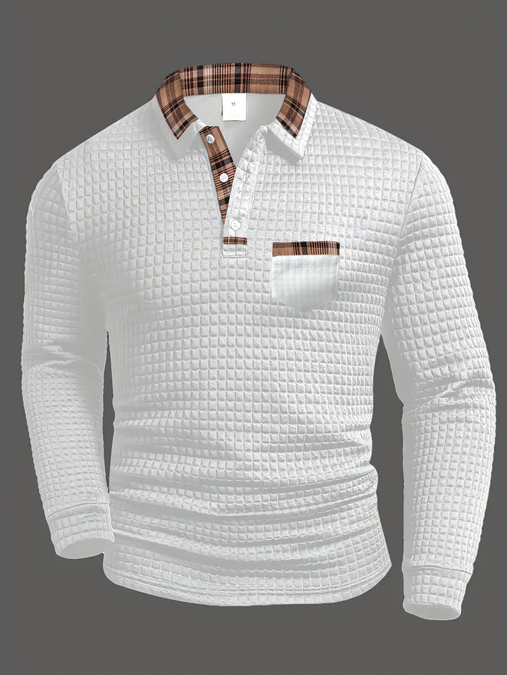 Langley™ | Button-Up Knit Polo