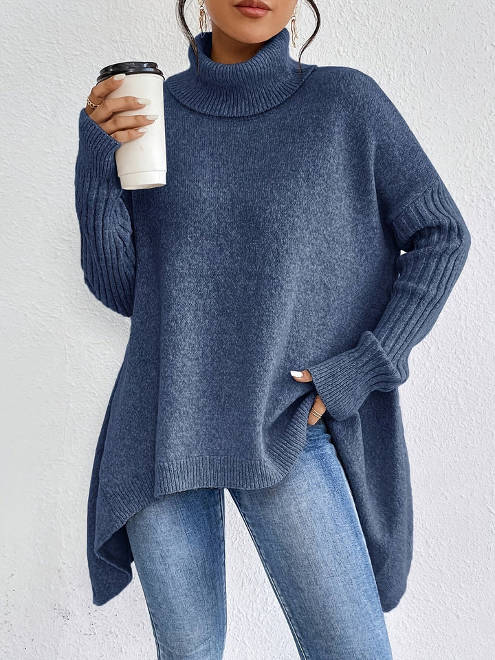 Lynora Luxe™ | Oversized Turtleneck Jumper