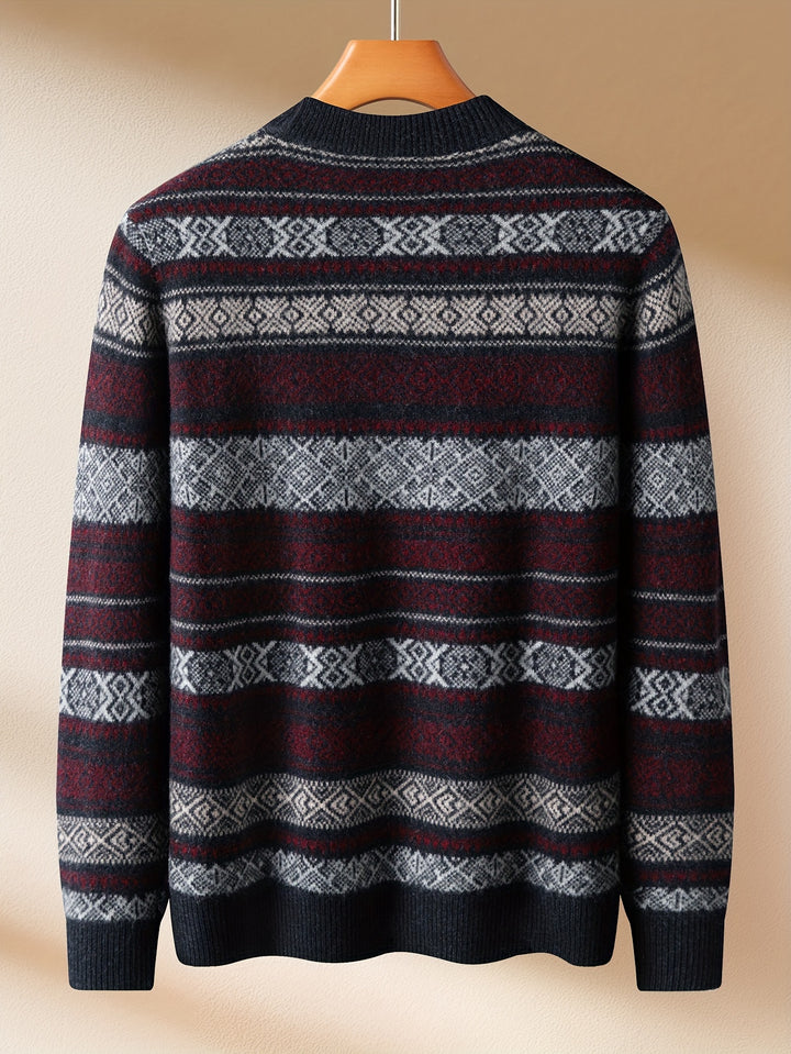 Hadley™ | 100% Wool Retro Sweater