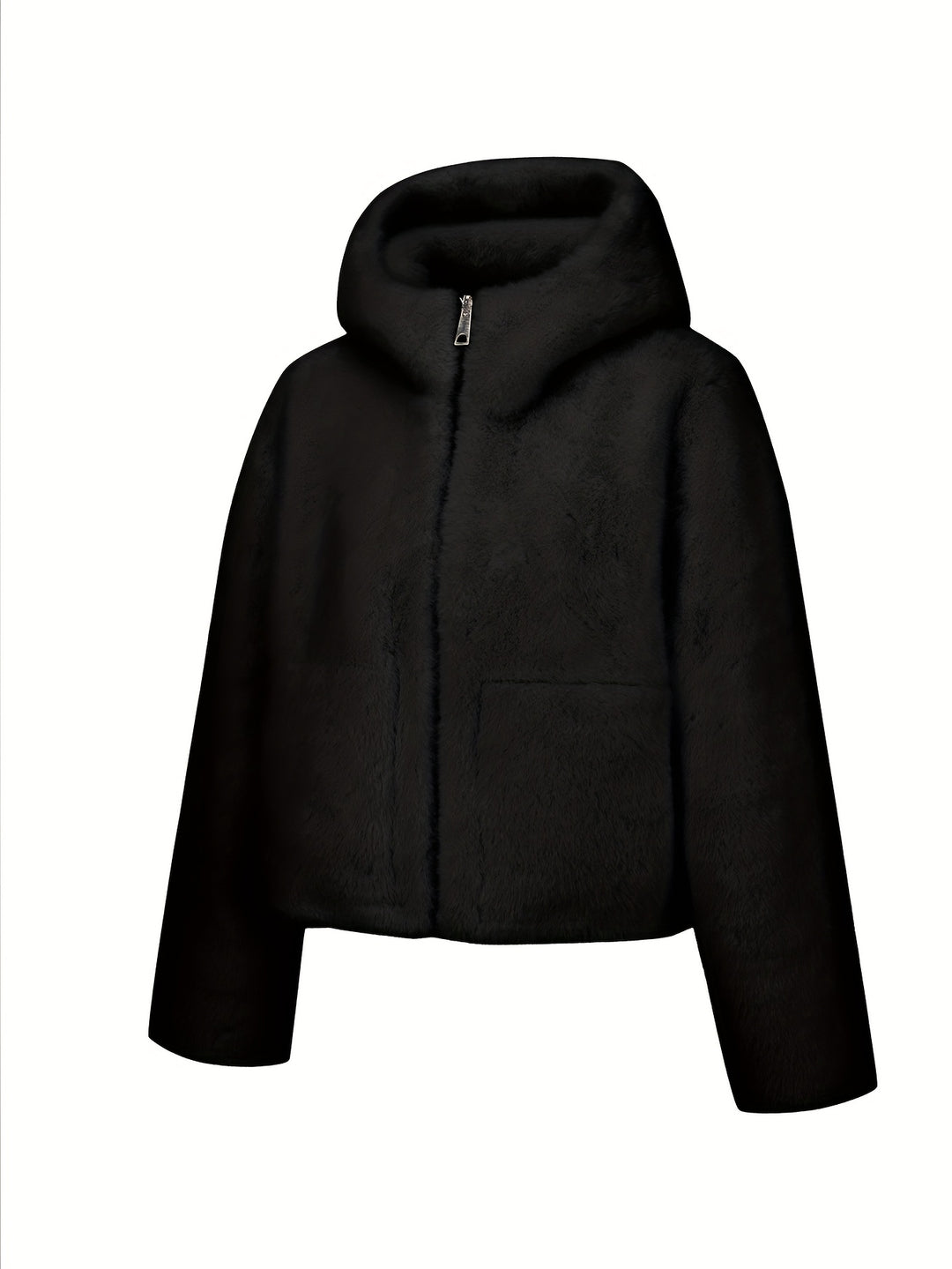 Serenelle™ | Reversible Fur Hooded Coat