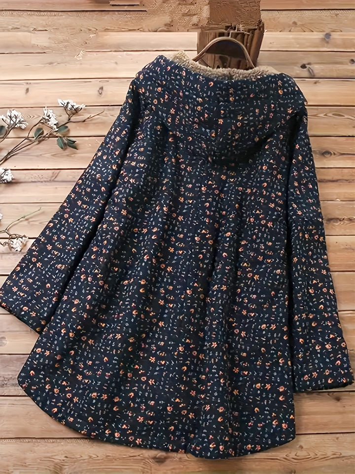 Rosaline™ | Vintage Fleece-Lined Winter Coat