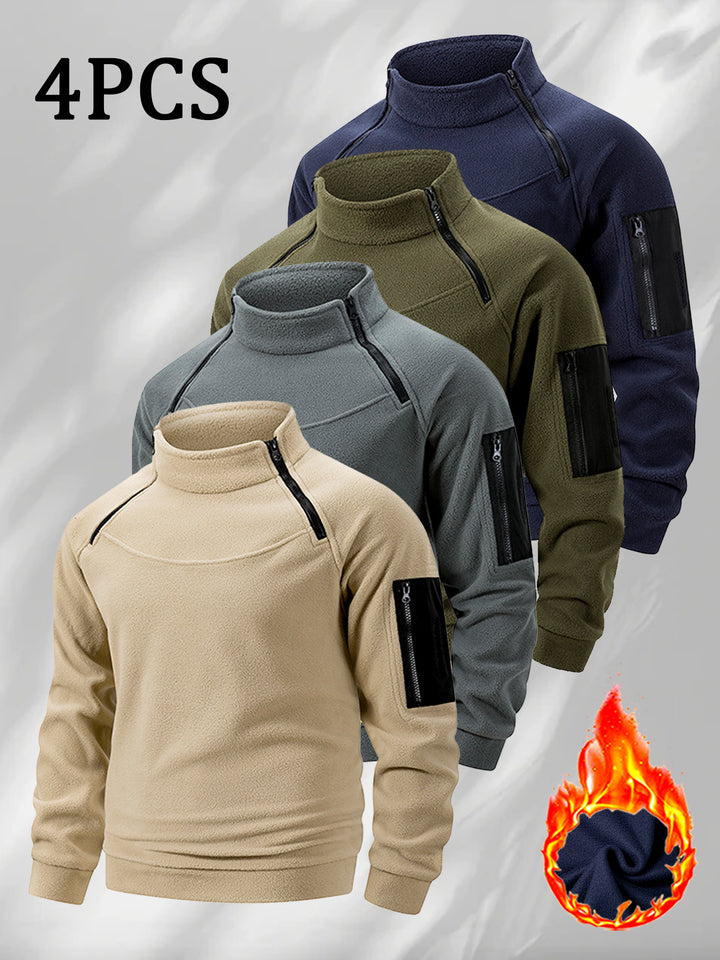 Arden™ | 4PCS Thermal Knit Quarter-Zip Set