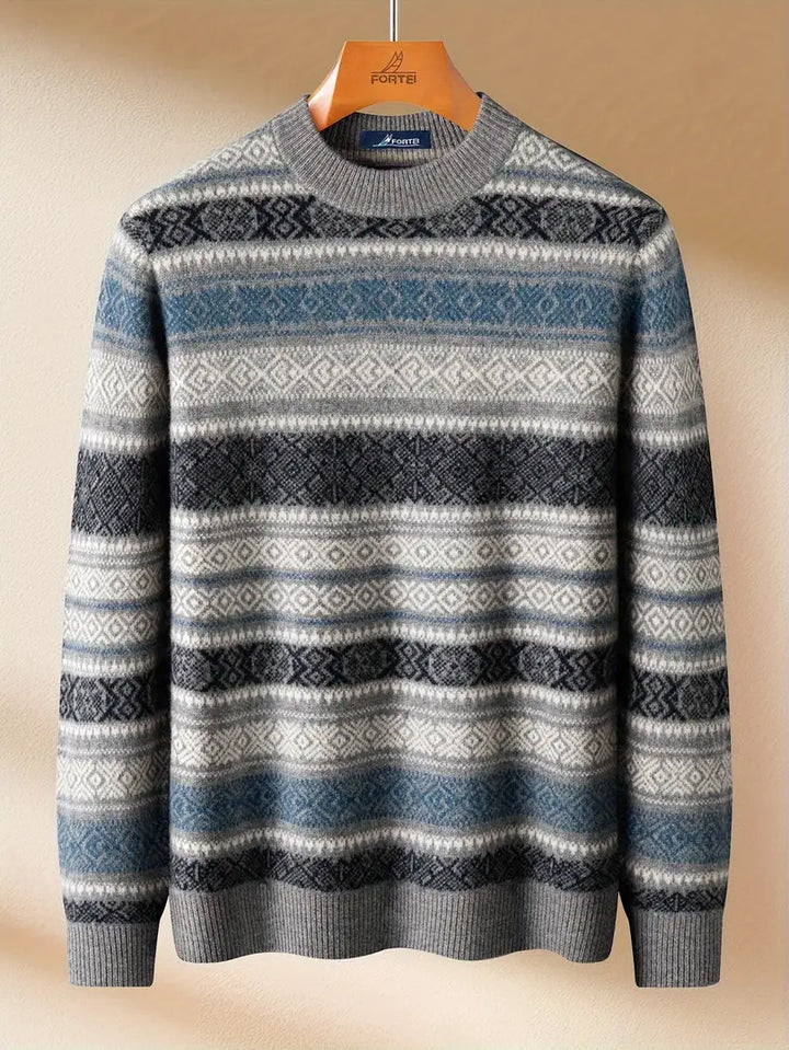 Hadley™ | 100% Wool Retro Sweater