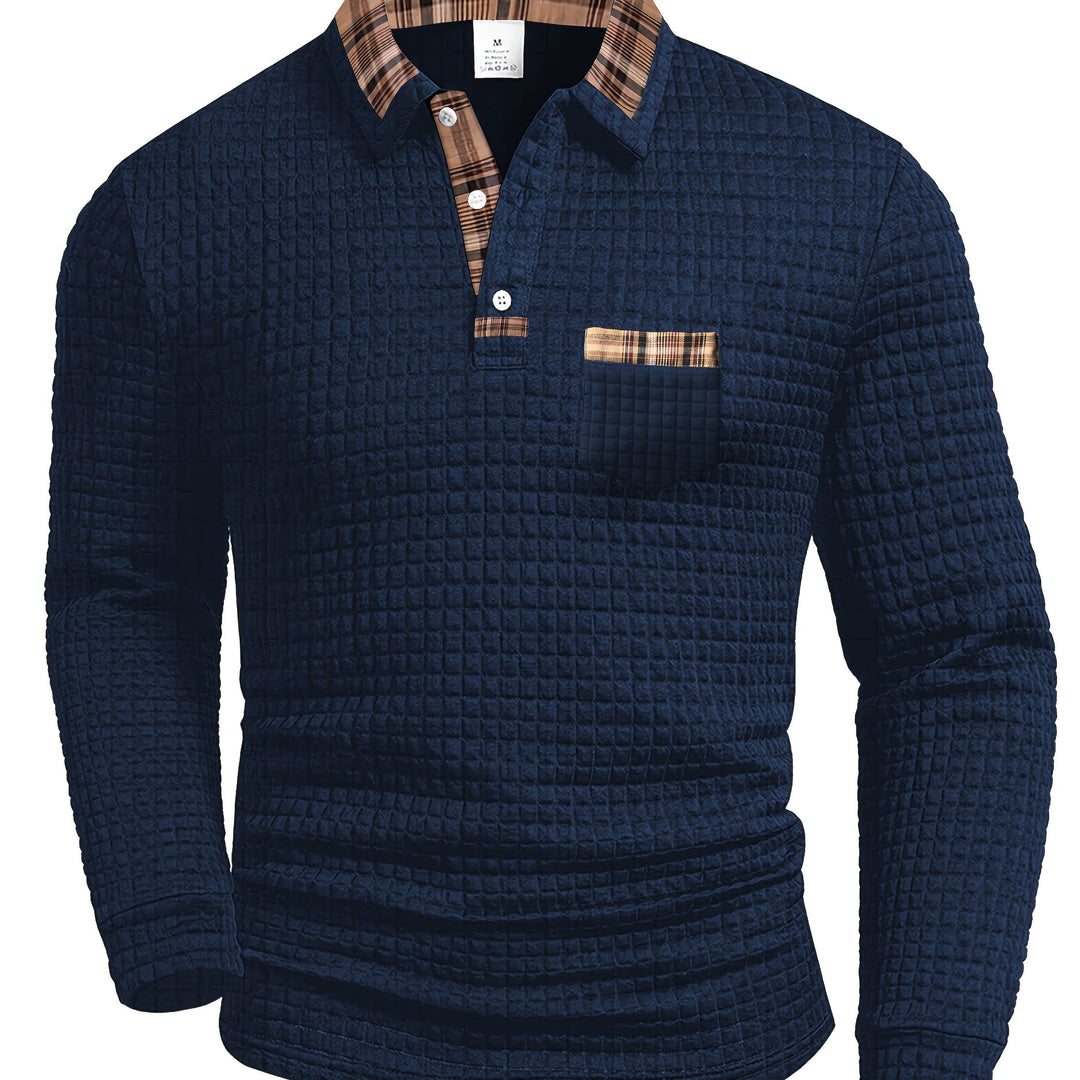 Langley™ | Button-Up Knit Polo