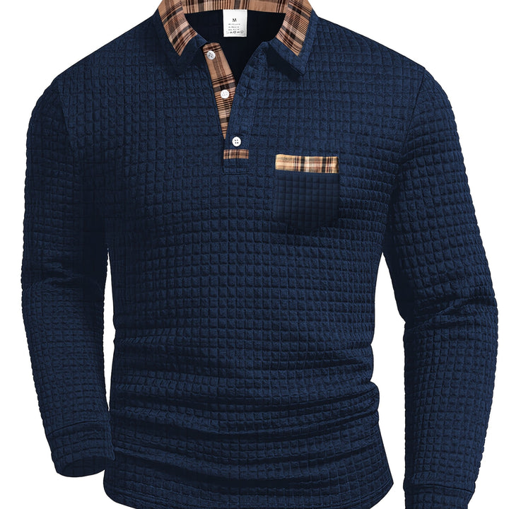 Langley™ | Button-Up Knit Polo