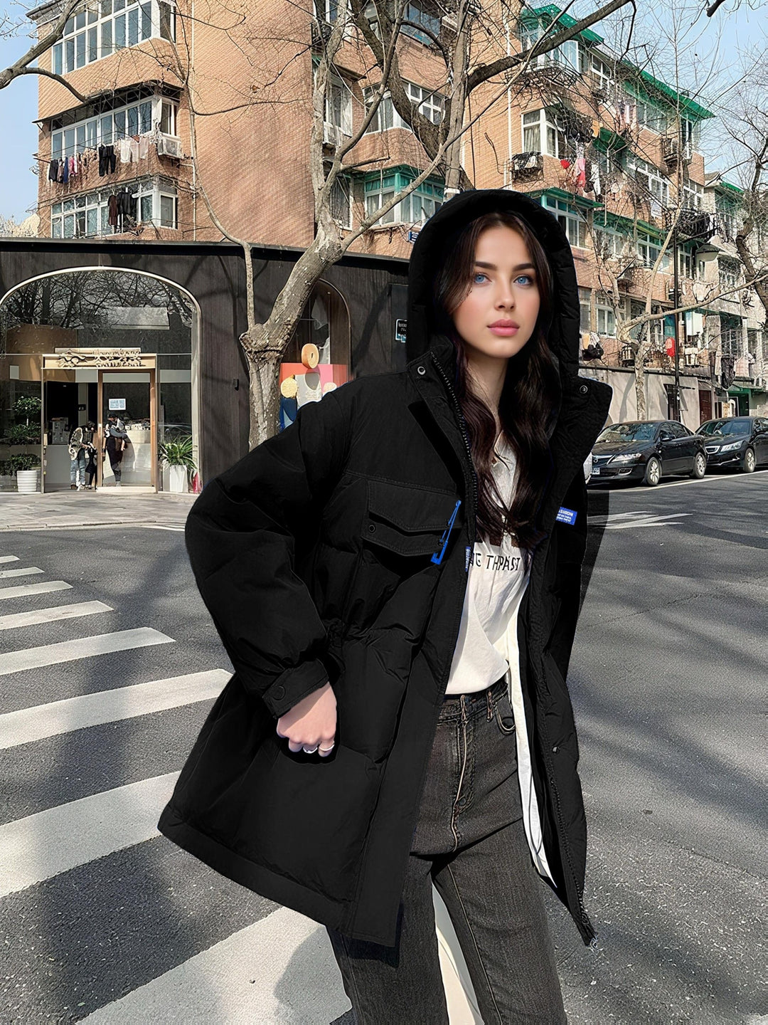 Brighton Luxe™ | Belted Waterproof Puffer