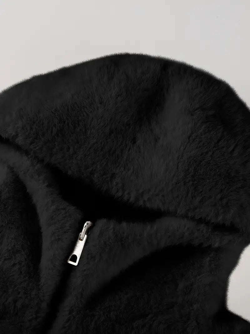 Serenelle™ | Reversible Fur Hooded Coat