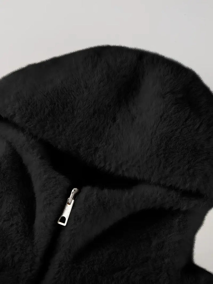 Serenelle™ | Reversible Fur Hooded Coat