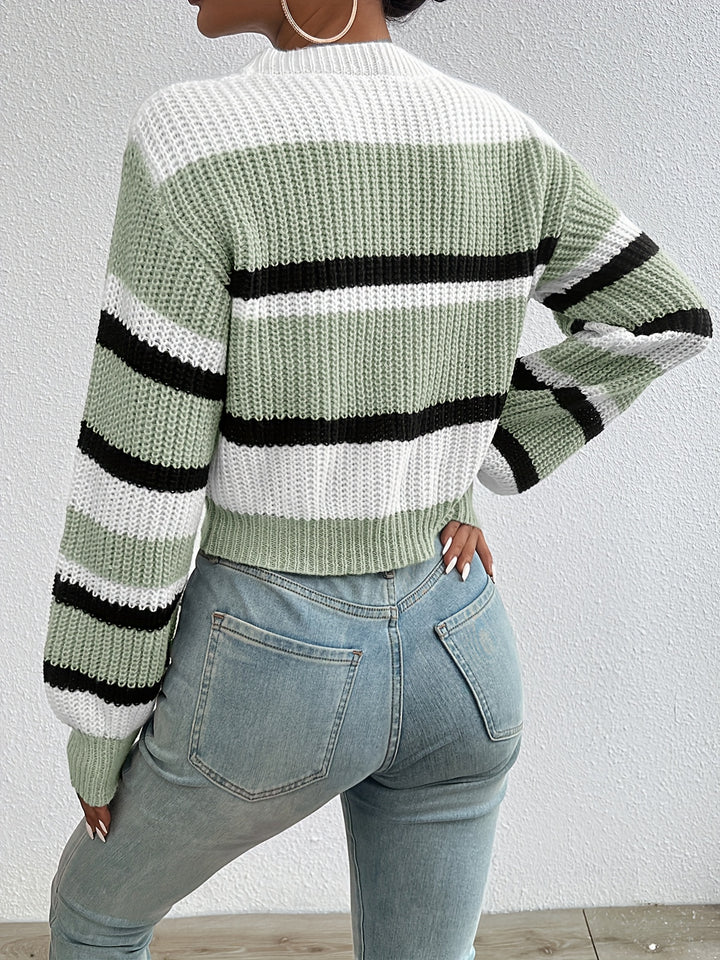 Isla Luxe™ | Relaxed Stripe Knit