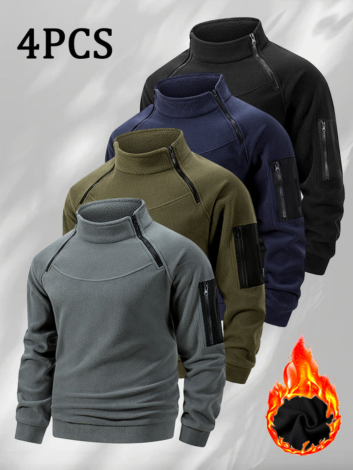 Arden™ | 4PCS Thermal Knit Quarter-Zip Set
