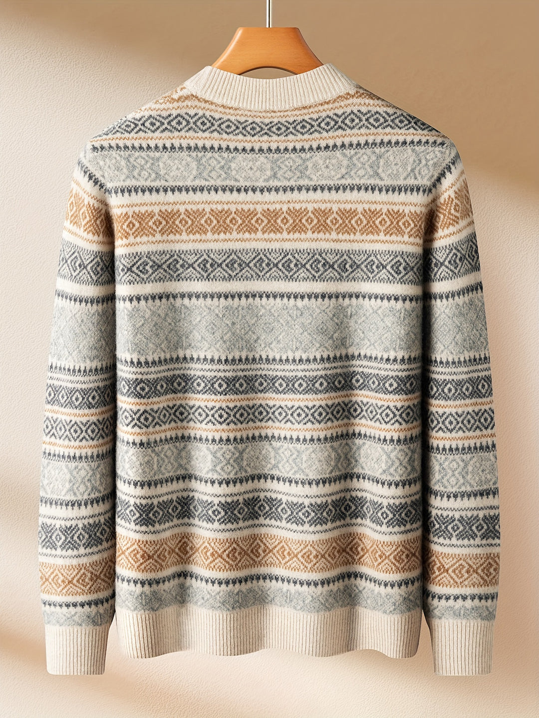 Hadley™ | 100% Wool Retro Sweater