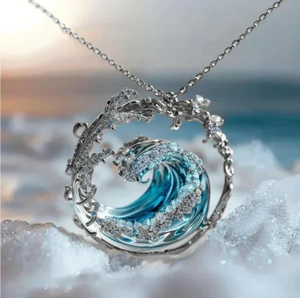 Aurelia™ | Ocean Wave Pendant