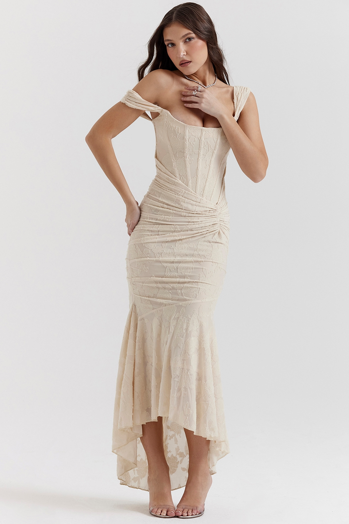 The Seraphina™ | Soft Elegance Maxi Dress