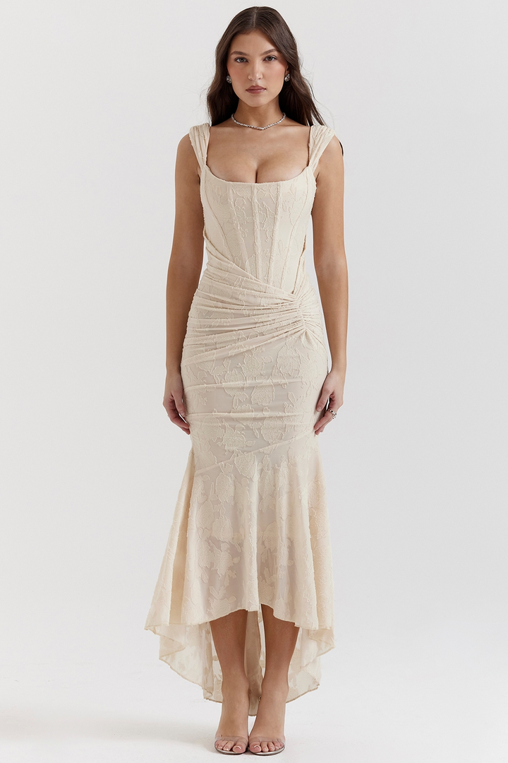 The Seraphina™ | Soft Elegance Maxi Dress