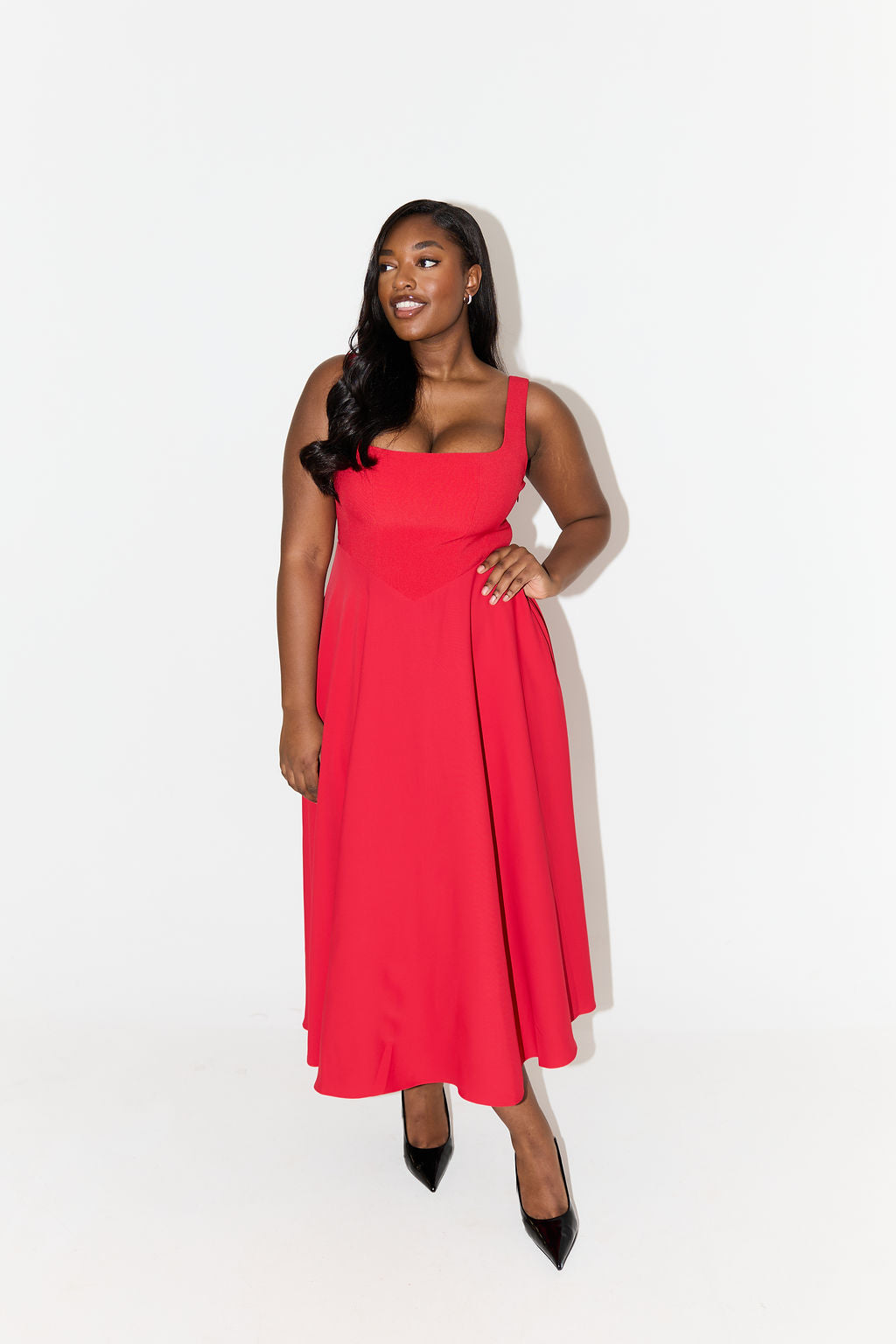The Elise™ | Timeless Midi Dress