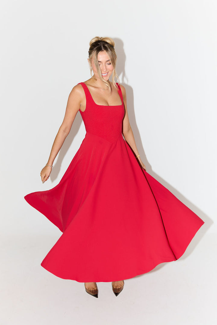 The Elise™ | Timeless Midi Dress