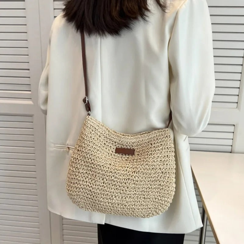 Willow Charm™ | Woven Crossbody Bag